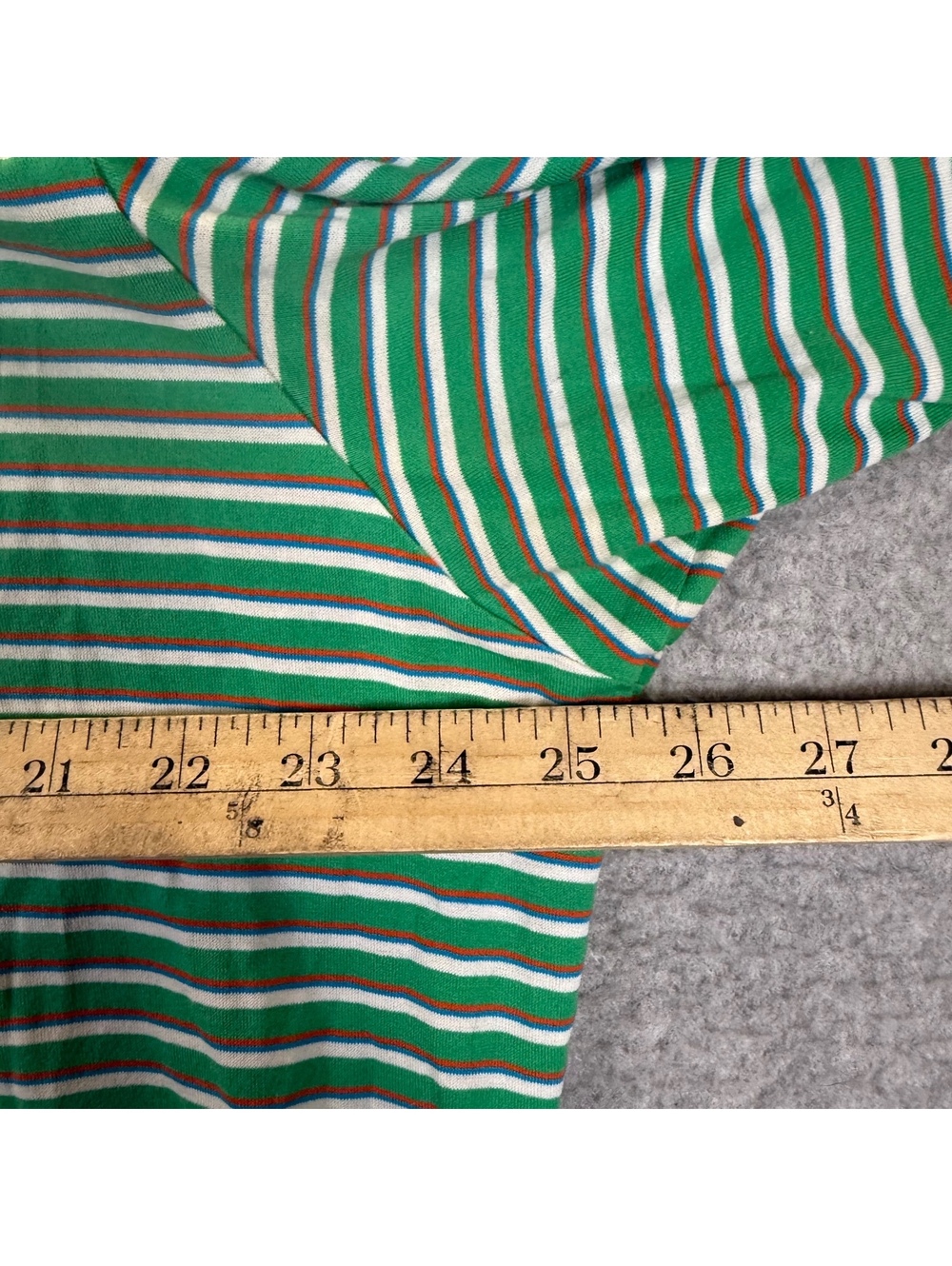 Polo Golf Ralph Lauren Men's XL Green Striped Performance Polo Shirt - Picture 4 of 6
